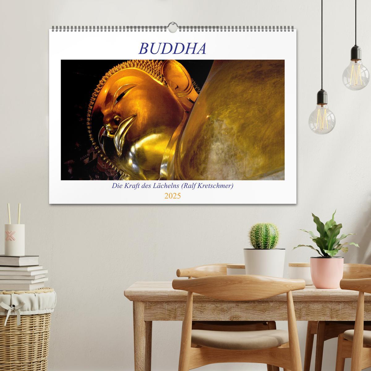 Bild: 9783435032716 | Buddha - Die Kraft des Lächelns (Ralf Kretschmer) (Wandkalender...