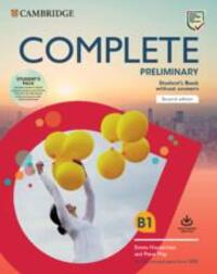 Cover: 9781108525237 | Complete Preliminary Student's Book Pack (Sb Wo Answers W Online...
