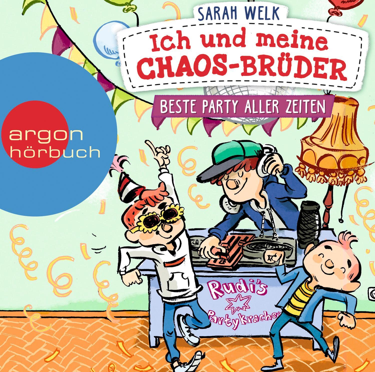 Cover: 9783839842300 | Ich und meine Chaos-Brüder - Beste Party aller Zeiten | Sarah Welk