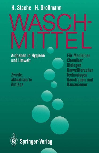 Cover: 9783540553243 | Waschmittel | Aufgaben in Hygiene und Umwelt | Großmann (u. a.) | Buch