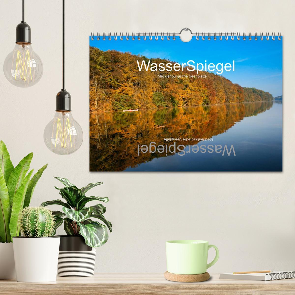 Bild: 9783435834020 | WasserSpiegel Mecklenburgische Seenplatte (Wandkalender 2025 DIN A4...