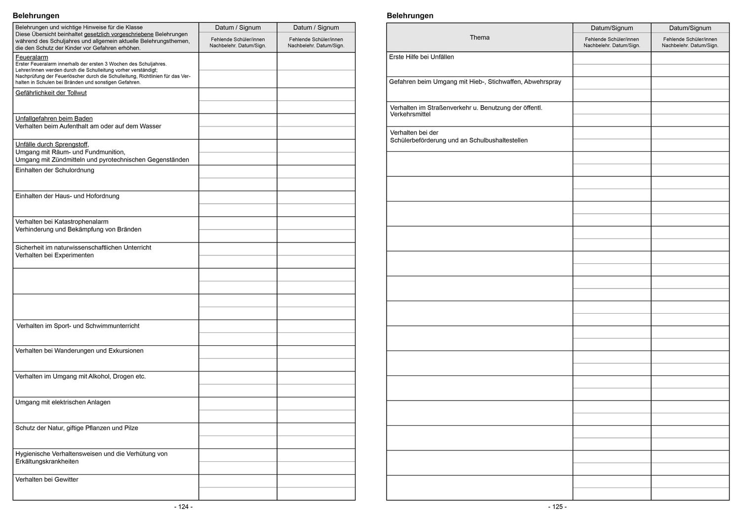 Bild: 4260094452444 | Klassenbuch "Standard", Umschlagfarbe: gelb | für alle Schulformen