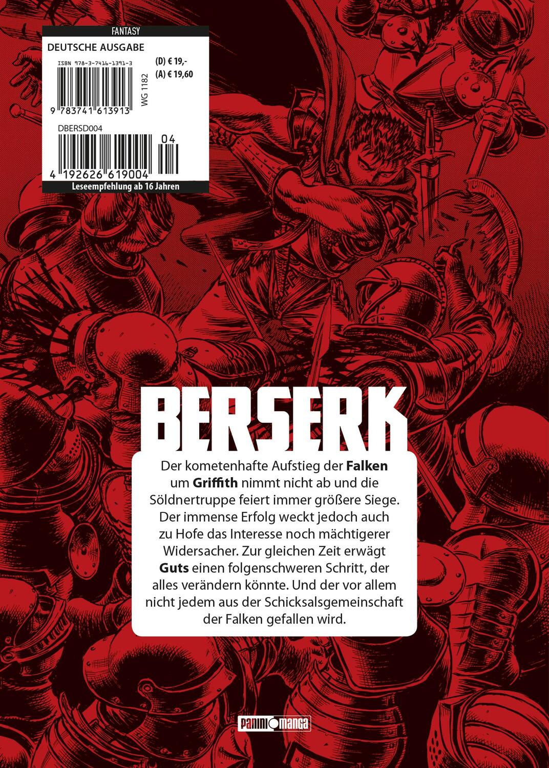 Rückseite: 9783741613913 | Berserk: Ultimative Edition | Bd. 4 | Kentaro Miura | Taschenbuch