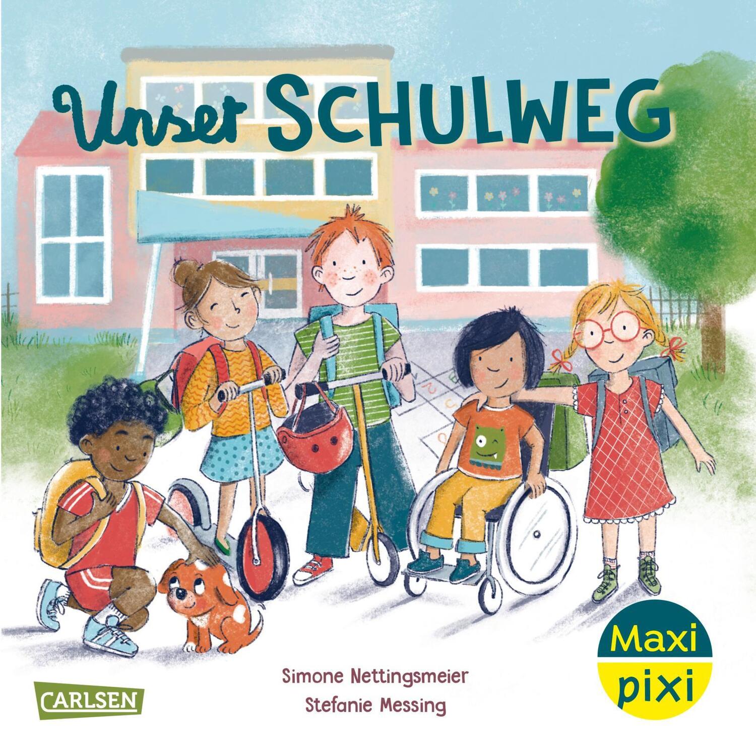 Cover: 9783551059888 | Maxi Pixi 439: VE 5: Unser Schulweg (5 Exemplare) | Nettingsmeier