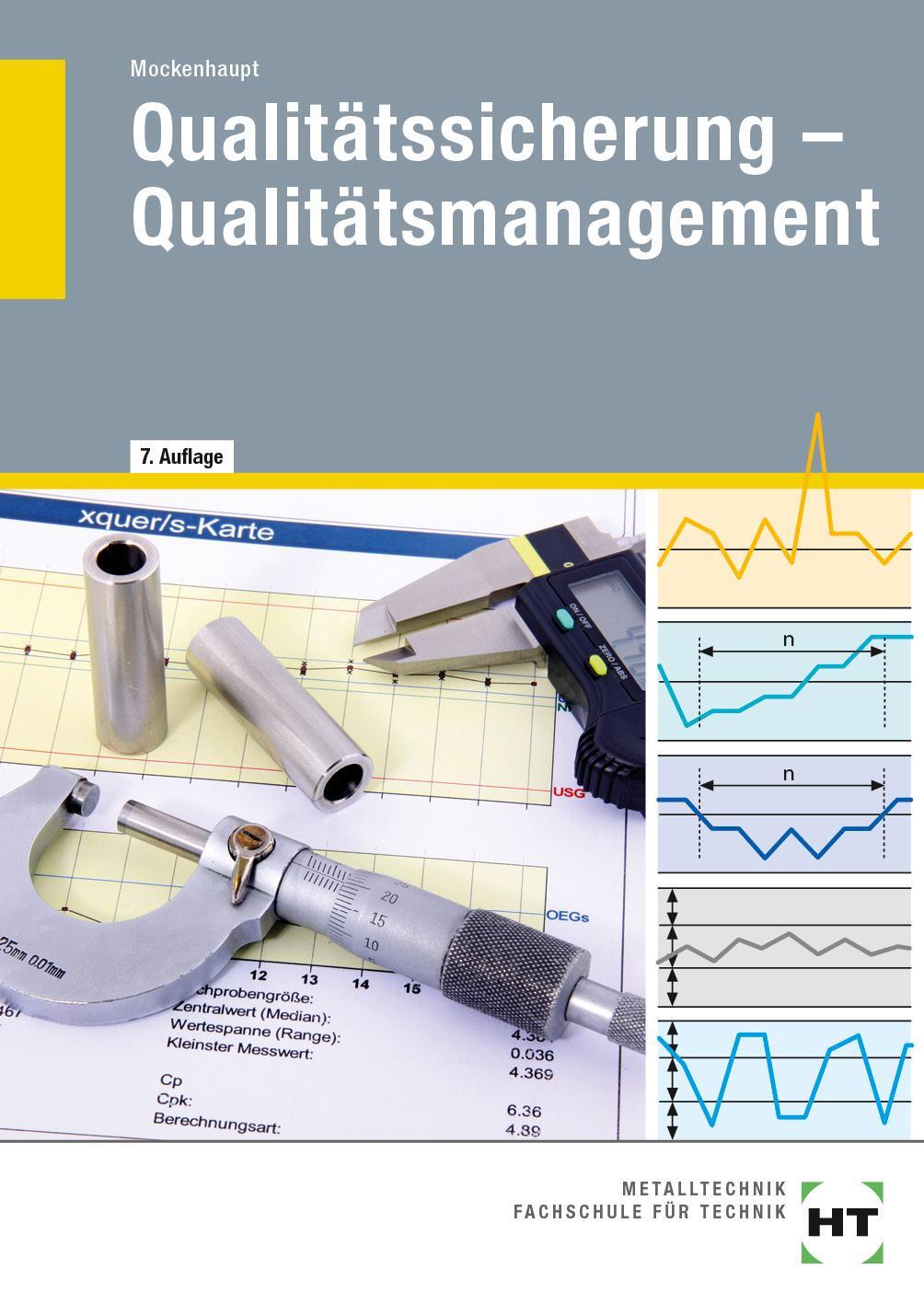 Cover: 9783582644855 | Qualitätssicherung - Qualitätsmanagement | Andreas Mockenhaupt | Buch