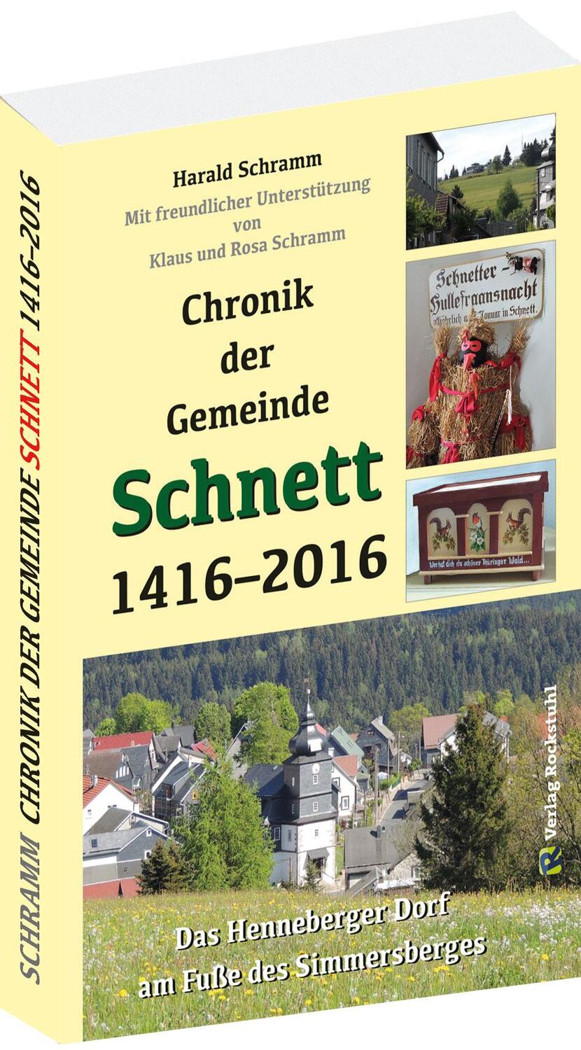 Cover: 9783959662055 | Chronik der Gemeinde Schnett 1416-2016 | Harald Schramm | Buch | 2017