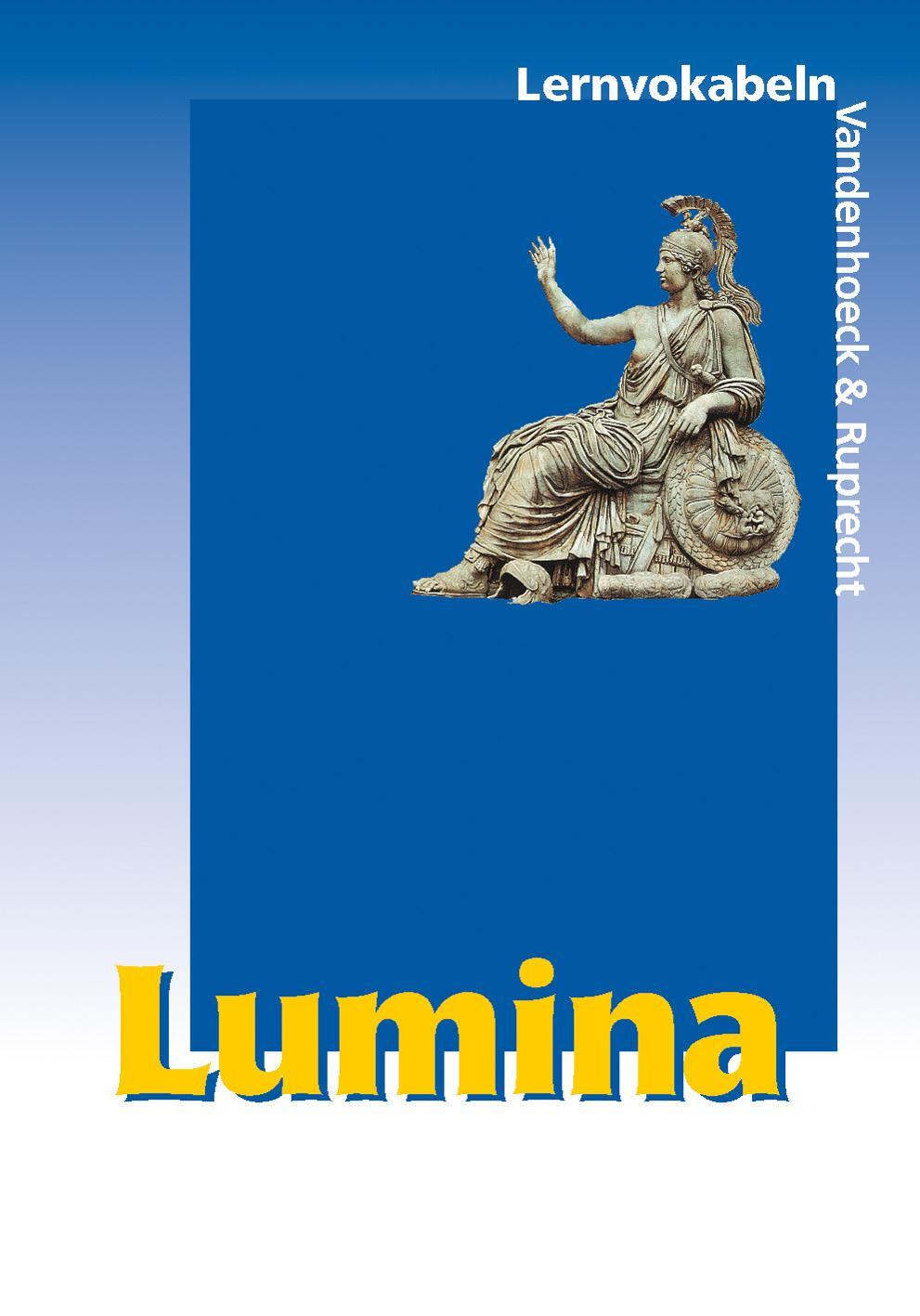 Cover: 9783525710197 | Lumina. Lernvokabeln. RSR | Lehrgang für Latein als 2. Fremdsprache