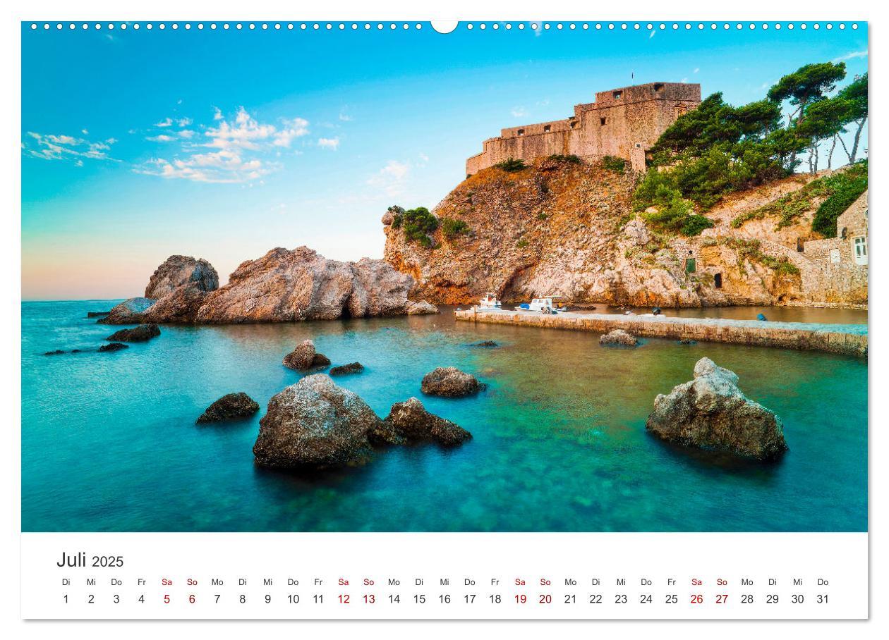 Bild: 9783383917066 | Genussmomente Kroatien (Wandkalender 2025 DIN A2 quer), CALVENDO...