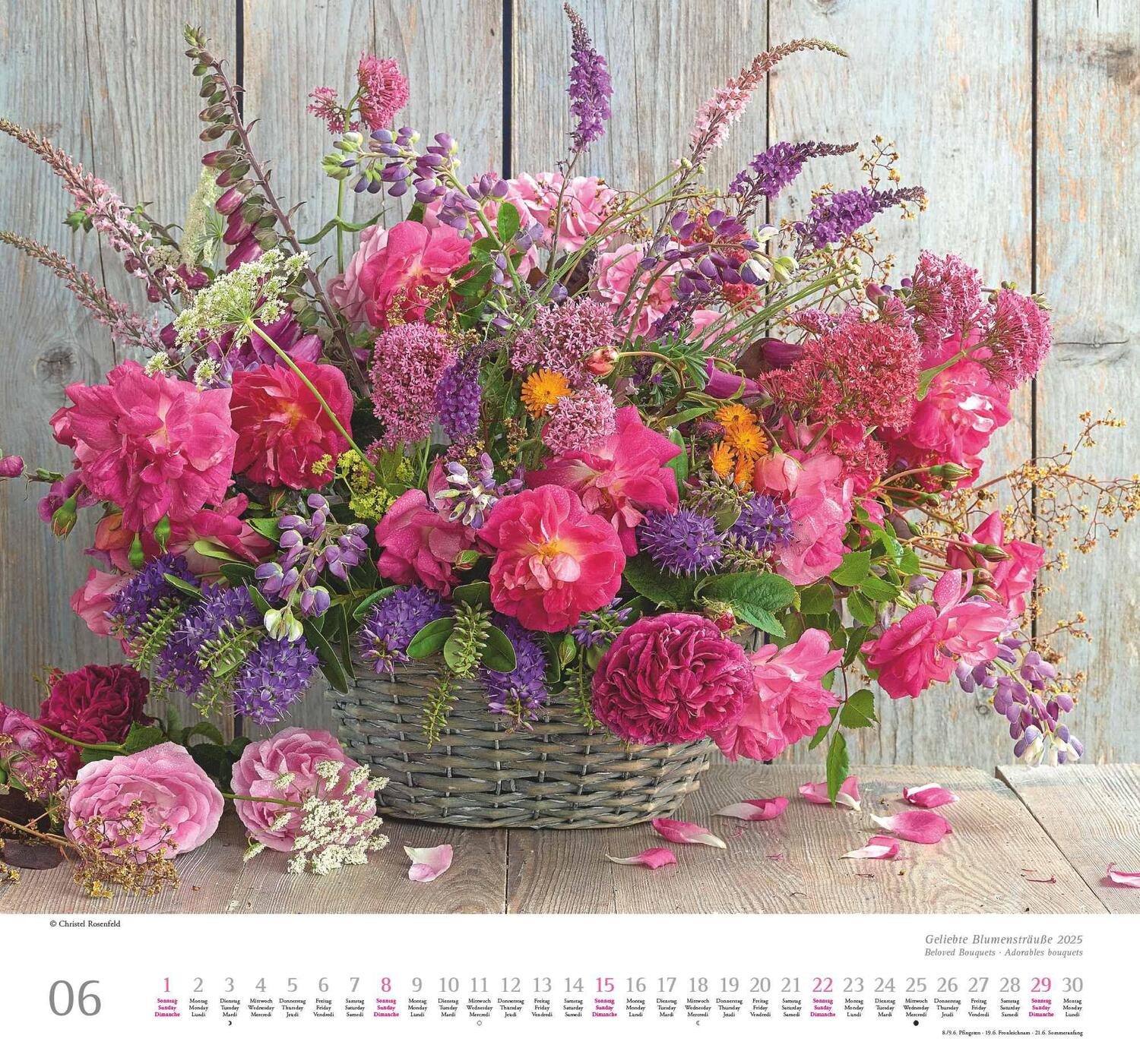 Bild: 4250809653075 | Geliebte Blumensträuße 2025 - DUMONT Wandkalender - mit allen...