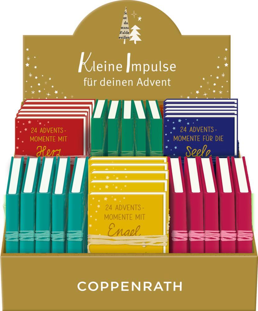 Bild: 9783649642015 | Miniaturbücher mit Wickelverschluss | Kleine Impulse für deinen Advent