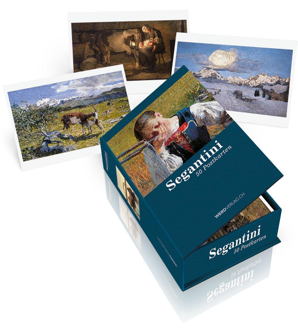 Cover: 9783859327825 | Postkartenbox Giovanni Segantini | 50 Postkarten | Taschenbuch | 2016