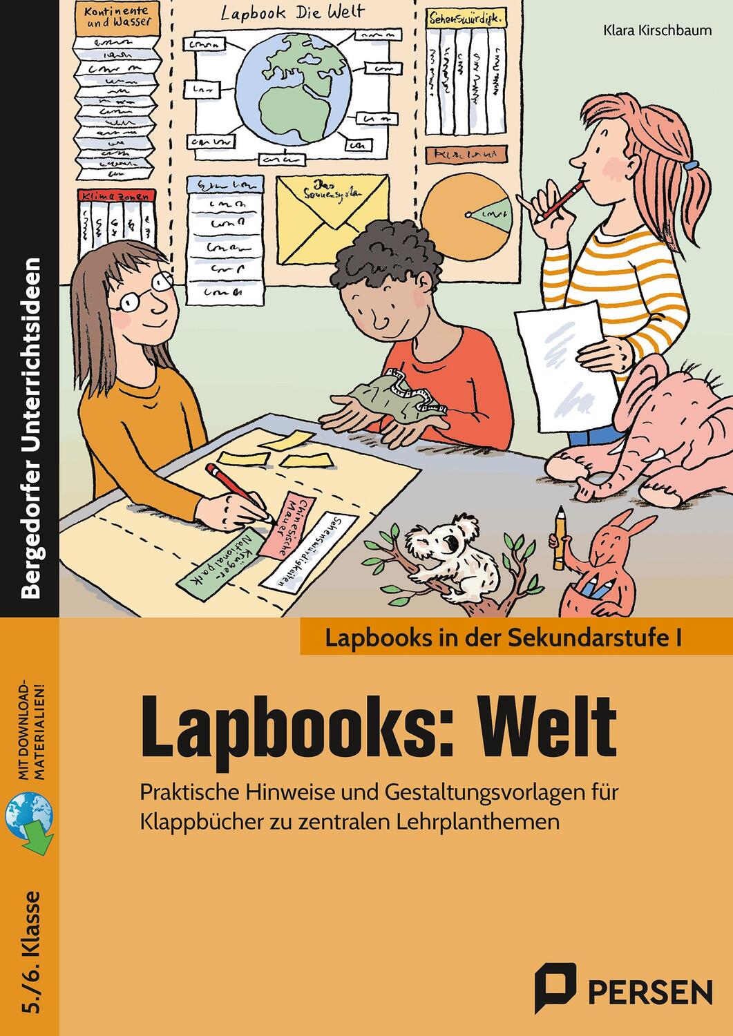 Cover: 9783403208754 | Lapbooks: Welt - 5./6. Klasse | Klara Kirschbaum | Bundle | E-Bundle
