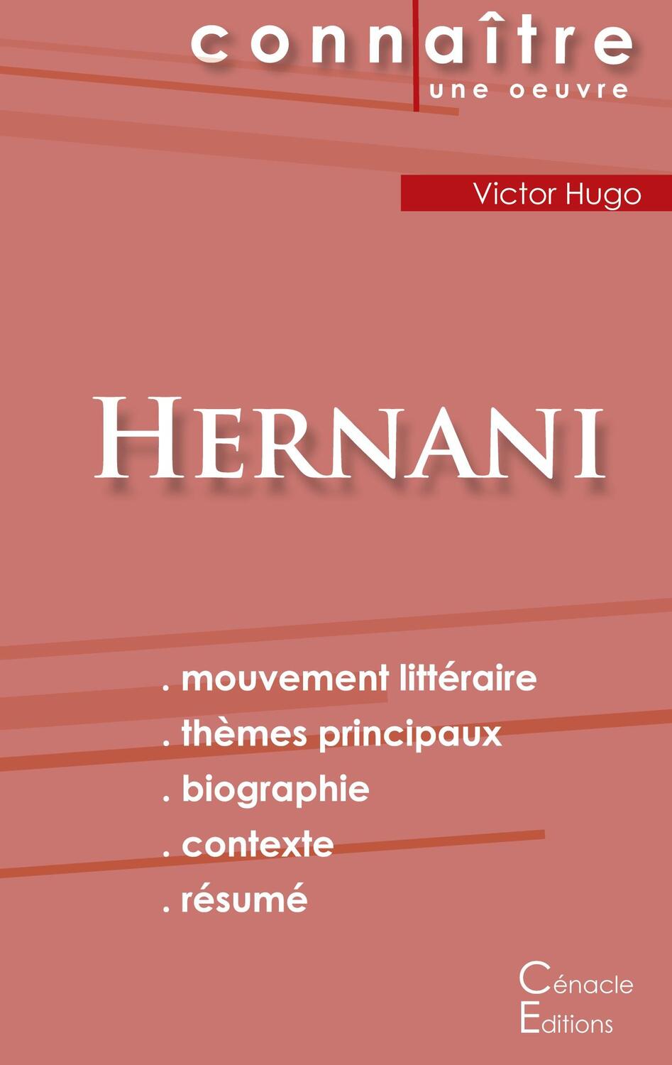 Cover: 9782367886978 | Fiche de lecture Hernani de Victor Hugo (Analyse littéraire de...