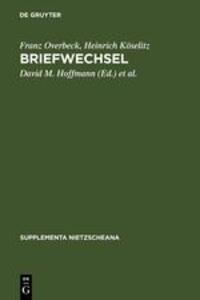 Cover: 9783110130232 | Briefwechsel | Heinrich Köselitz (u. a.) | Buch | ISSN | XLVIII | 1998