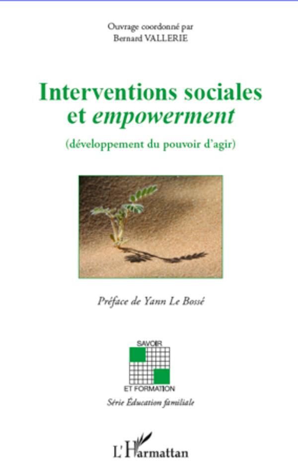 Cover: 9782296569089 | Interventions sociales et empowerment | Bernard Vallerie | Taschenbuch