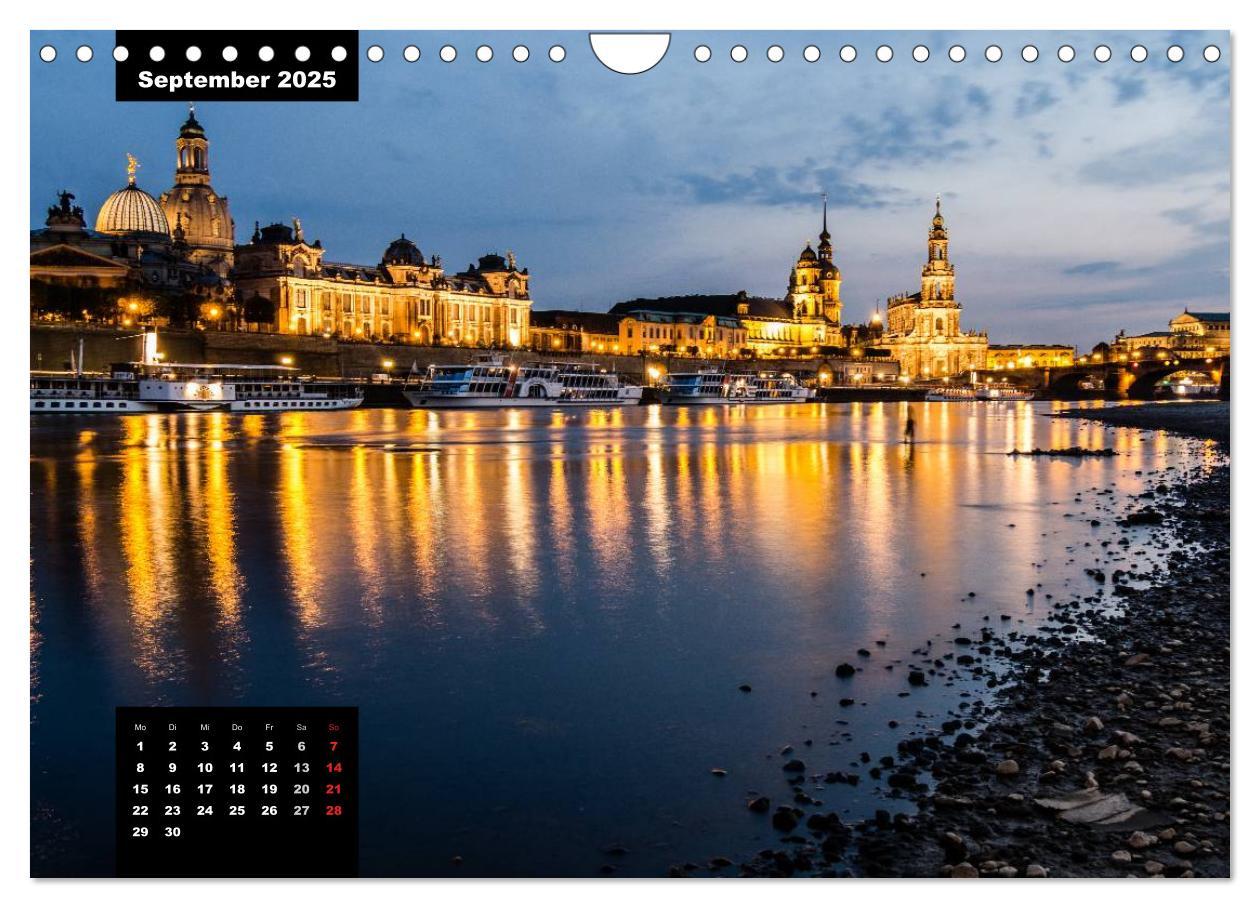 Bild: 9783435621347 | City Lights - Lichter der Nacht (Wandkalender 2025 DIN A4 quer),...