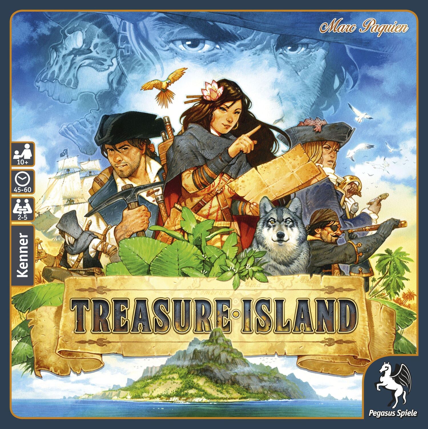 Cover: 4250231717222 | Treasure Island | Spiel | 57025G | Deutsch | 2019 | Pegasus