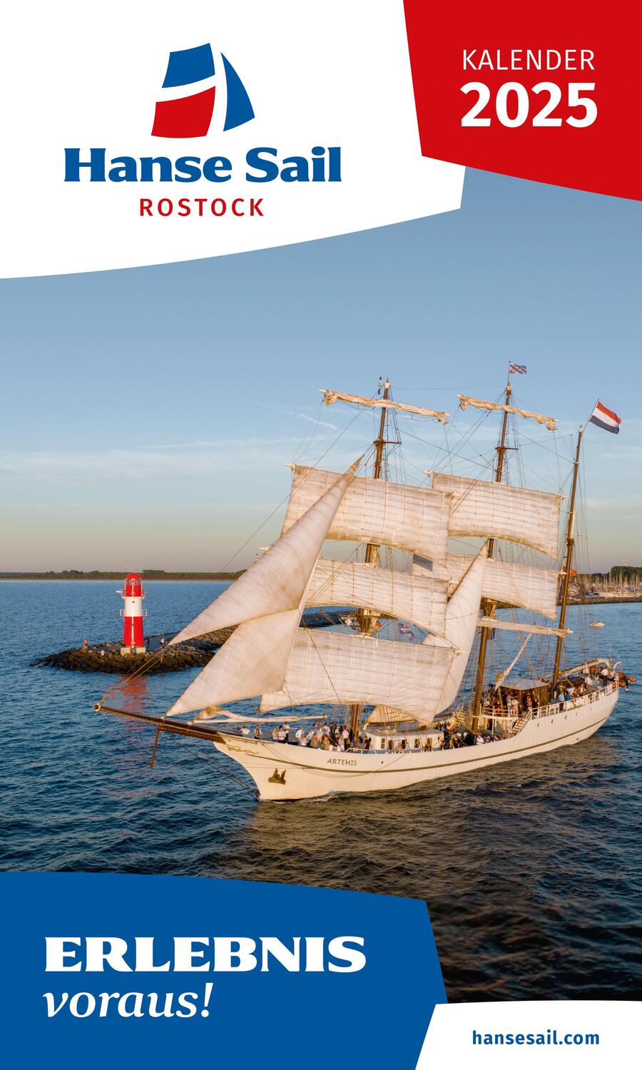Cover: 9783356025149 | Hanse Sail 2025 | Hanse Sail Verein | Kalender | 13 S. | Deutsch