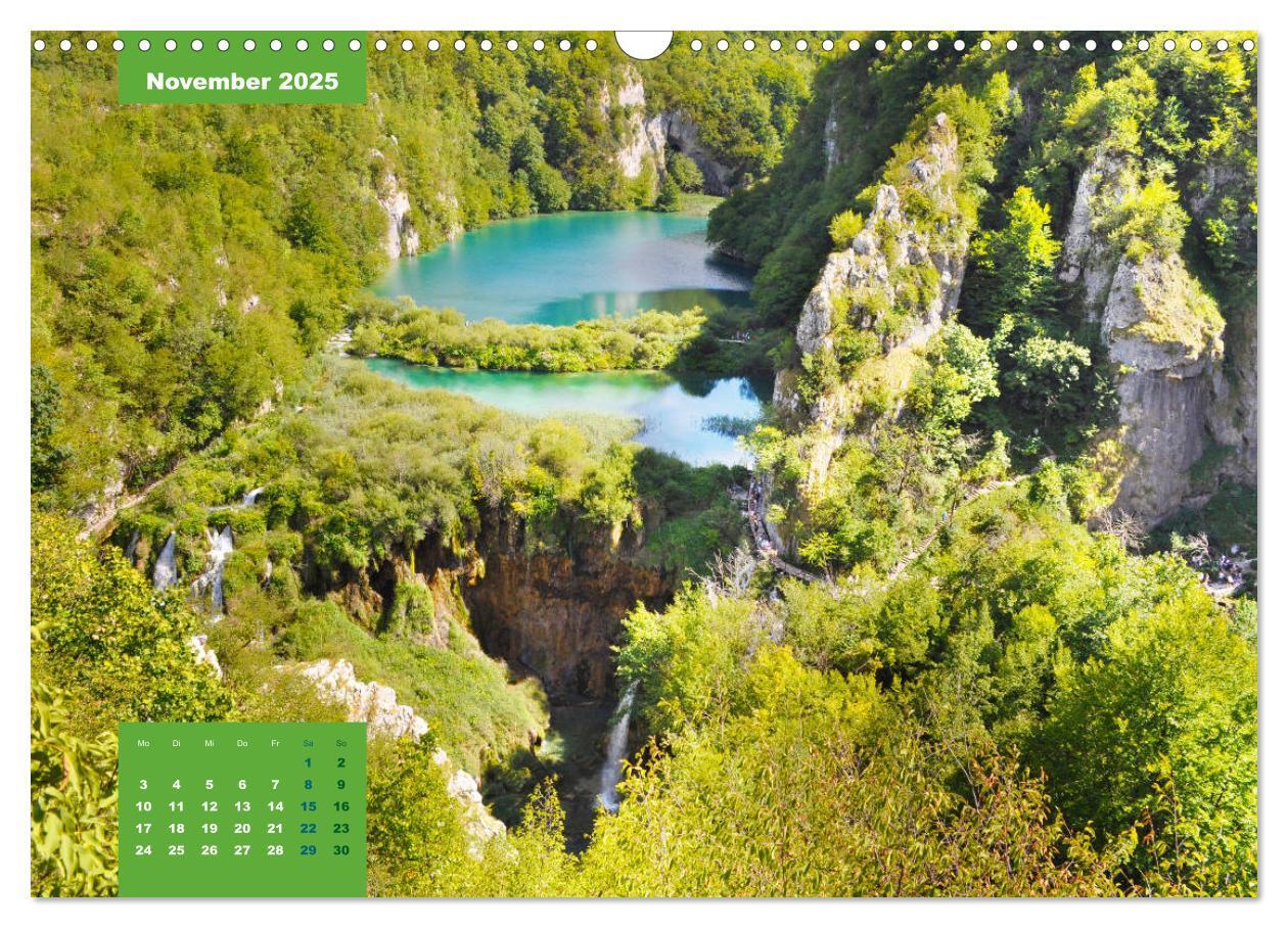 Bild: 9783435113620 | Erlebe mit mir die Wasserwelt der Plitvicer Seen (Wandkalender 2025...