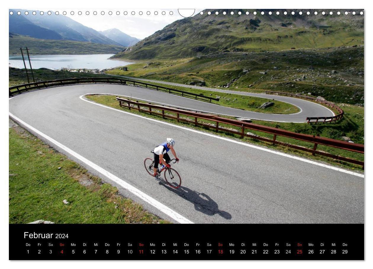 Bild: 9783675771130 | Alpenpässe auf dem Rennrad Vol. 2 (Wandkalender 2024 DIN A3 quer),...