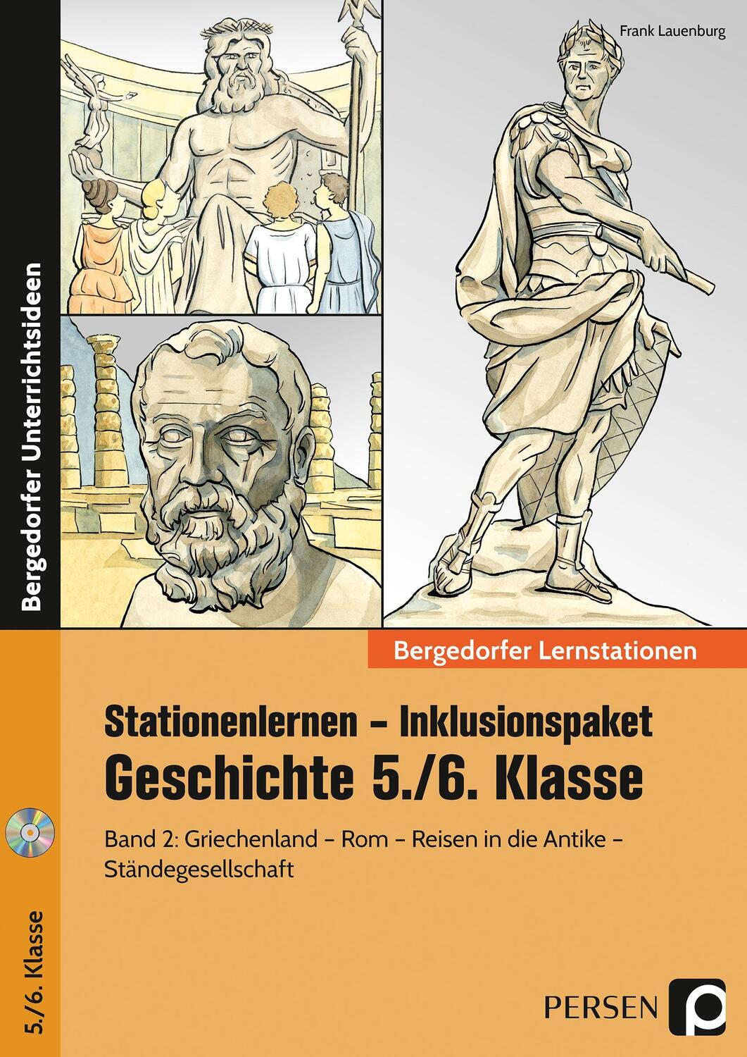 Cover: 9783403201595 | Stationenlernen Geschichte 5/6 Band 2 - inklusiv | Frank Lauenburg