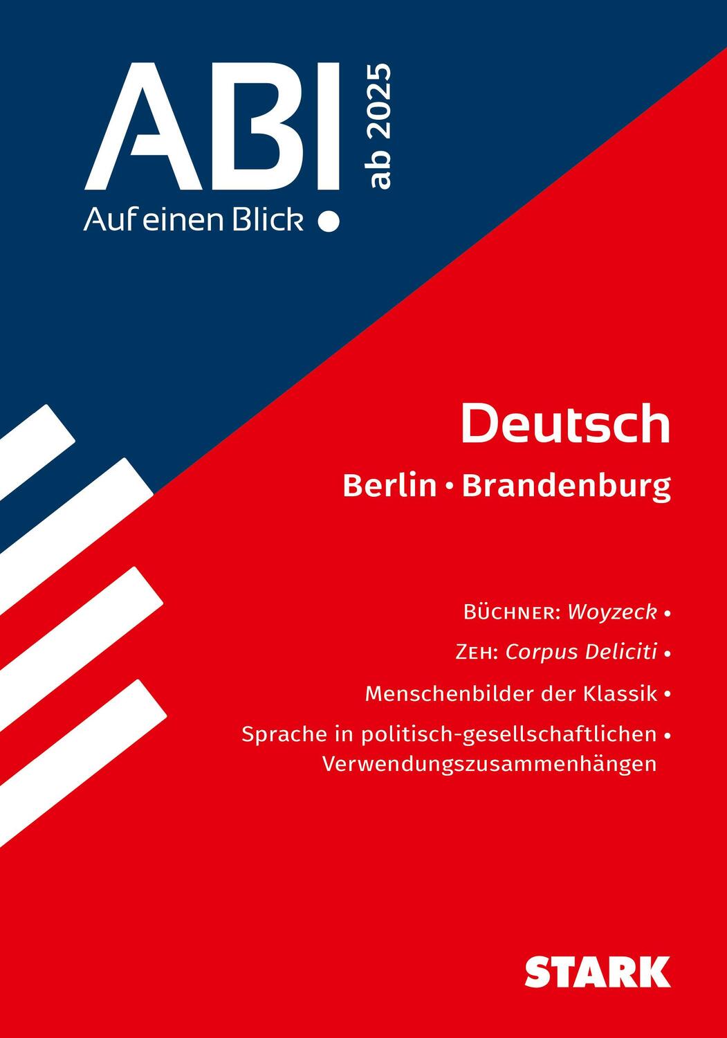 Cover: 9783849059859 | STARK Abi - auf einen Blick! Deutsch Berlin/Brandenburg ab 2025 | Buch
