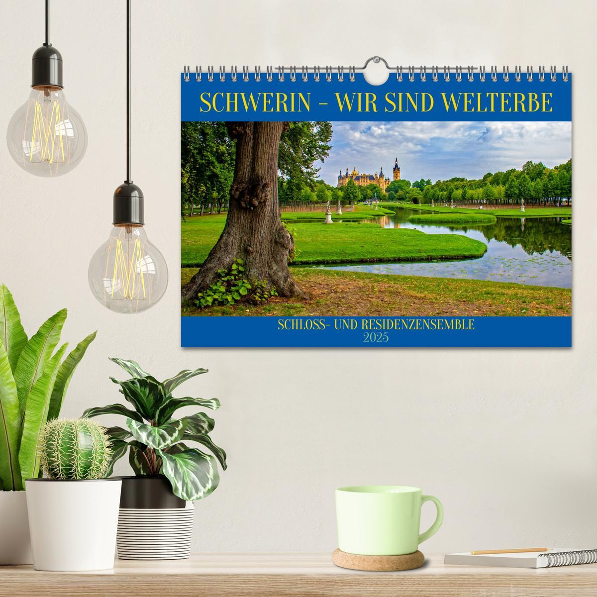 Bild: 9783457177068 | Schwerin - Wir sind Welterbe (Wandkalender 2025 DIN A4 quer),...