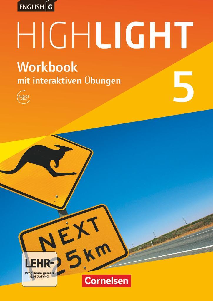Cover: 9783060333363 | English G Highlight Band 5: 9. Schuljahr - Hauptschule - Workbook...
