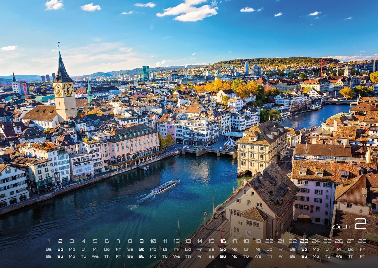 Bild: 9783986734350 | Schweiz - 2025 - Kalender DIN A2 | GP-Fever. de | Kalender | Deutsch