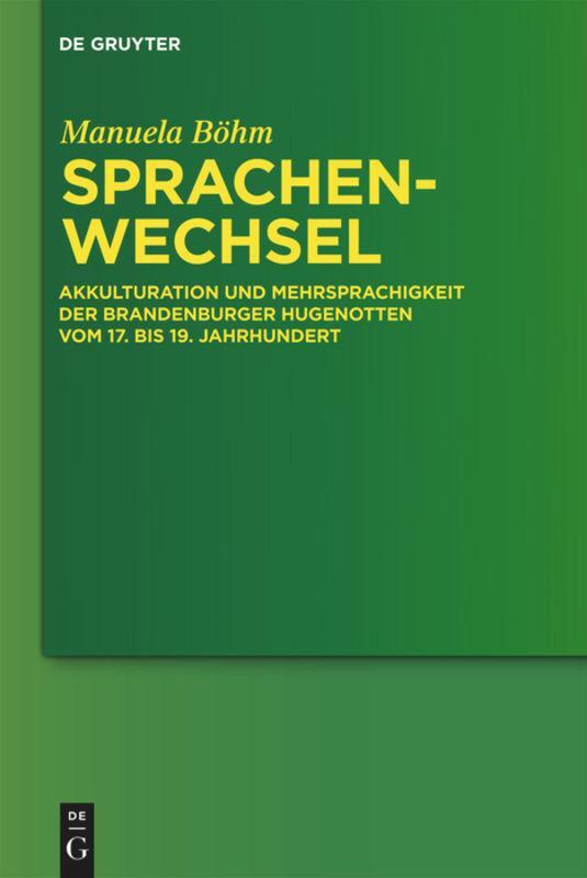 Cover: 9783110219951 | Sprachenwechsel | Manuela Böhm | Buch | ISSN | XV | Deutsch | 2010