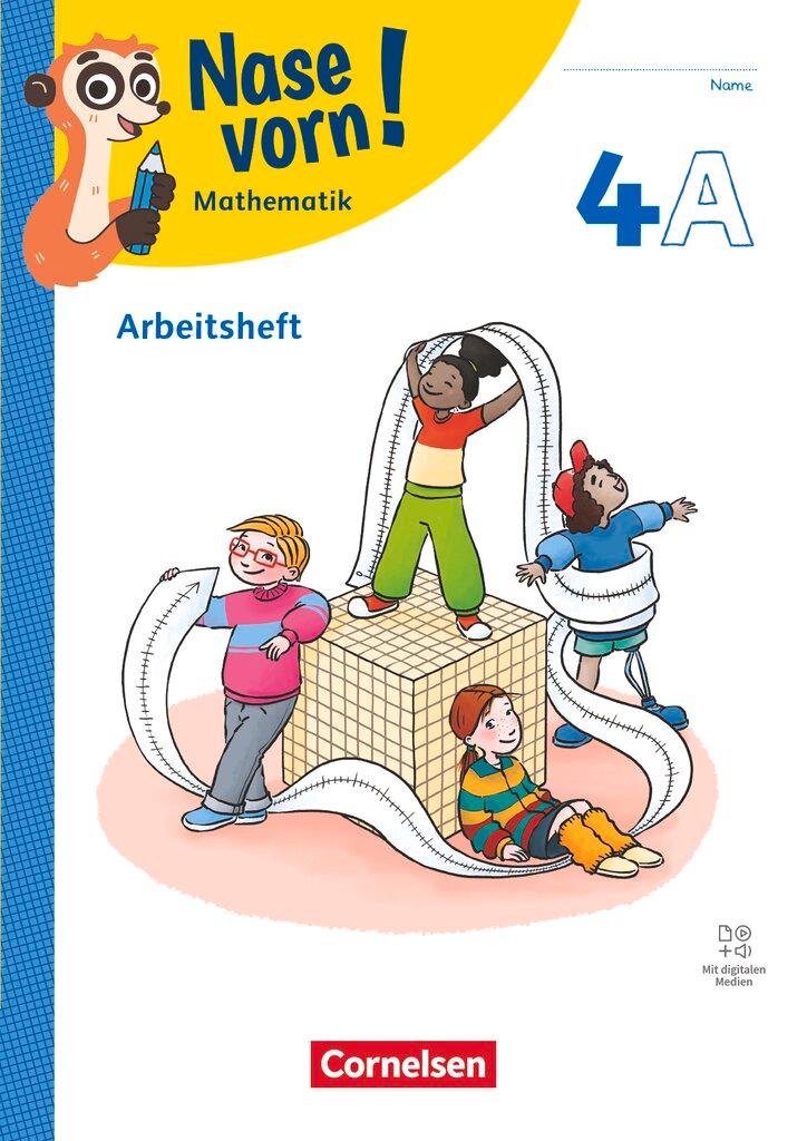 Cover: 9783060849529 | Nase vorn! 4. Schuljahr - Lehrwerk für Mathematik - Ausgabe 2023 -...