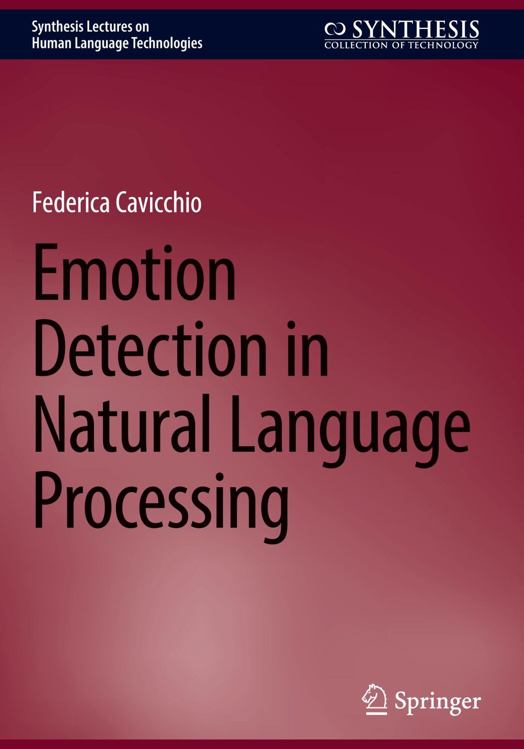 Cover: 9783031720468 | Emotion Detection in Natural Language Processing | Federica Cavicchio