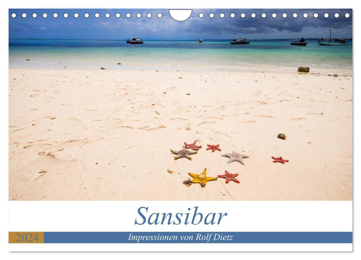 Cover: 9783383287077 | Sansibar - Impressionen von Rolf Dietz (Wandkalender 2024 DIN A4...