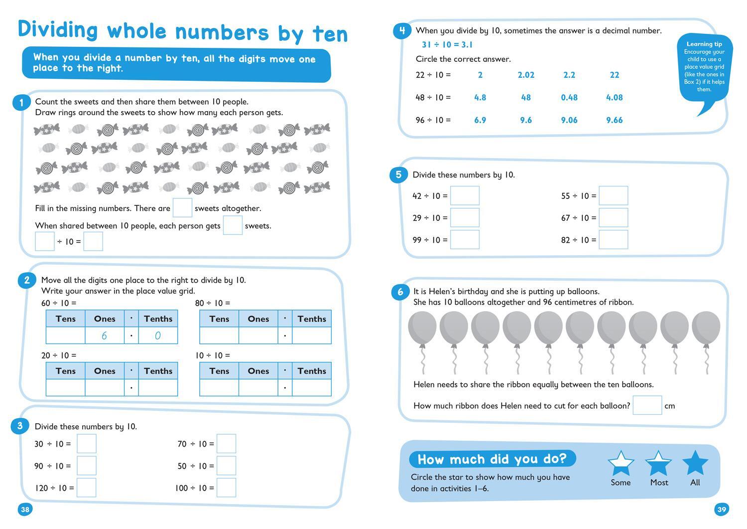 Bild: 9780008212438 | Fractions &amp; Decimals Bumper Book Ages 7-9 | Ideal for Home Learning