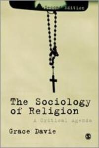 Cover: 9781849205870 | The Sociology of Religion | A Critical Agenda | Grace Davie | Buch