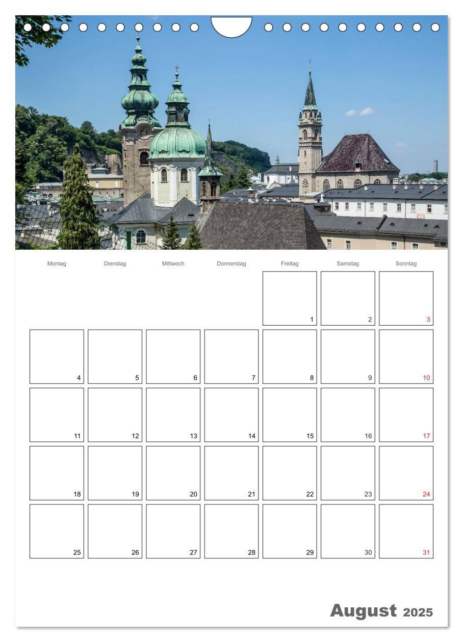 Bild: 9783457027332 | Bezauberndes SALZBURG / Terminplaner (Wandkalender 2025 DIN A4...