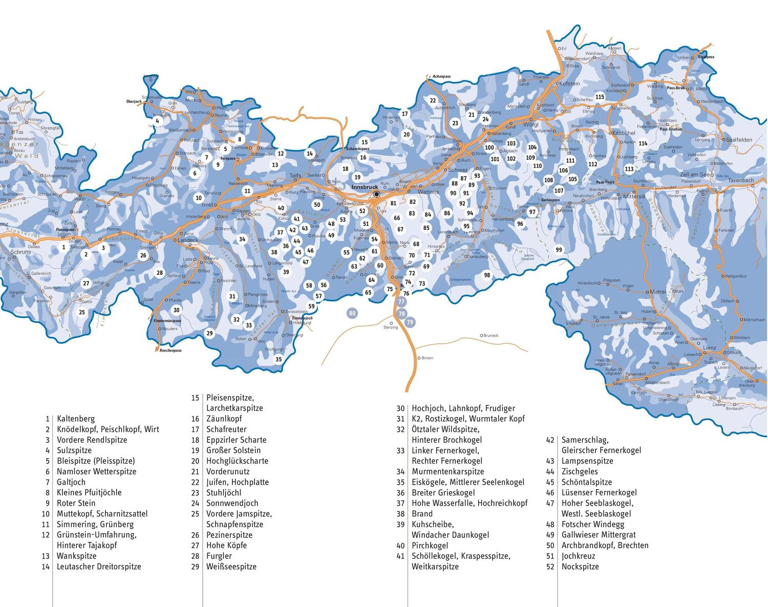 Bild: 9783710767661 | Tiroler Skitouren Handbuch | Über 150 Berge für Einsteiger und Profis