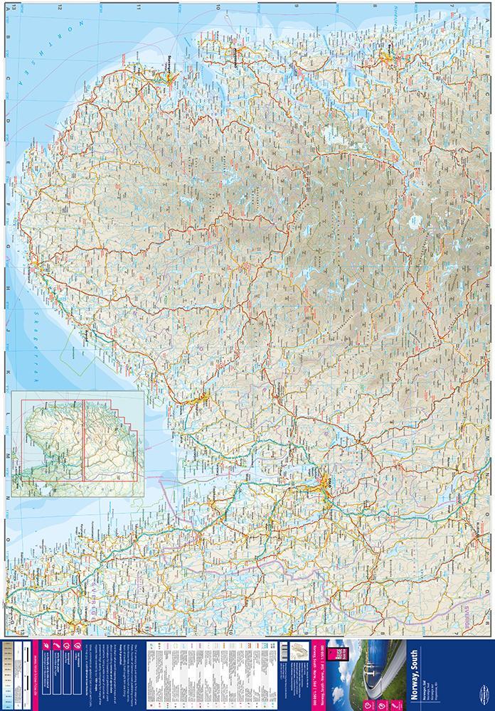 Bild: 9783831773527 | Reise Know-How Landkarte Norwegen Süd 1 : 500.000 | Rump | 2 S. | 2022