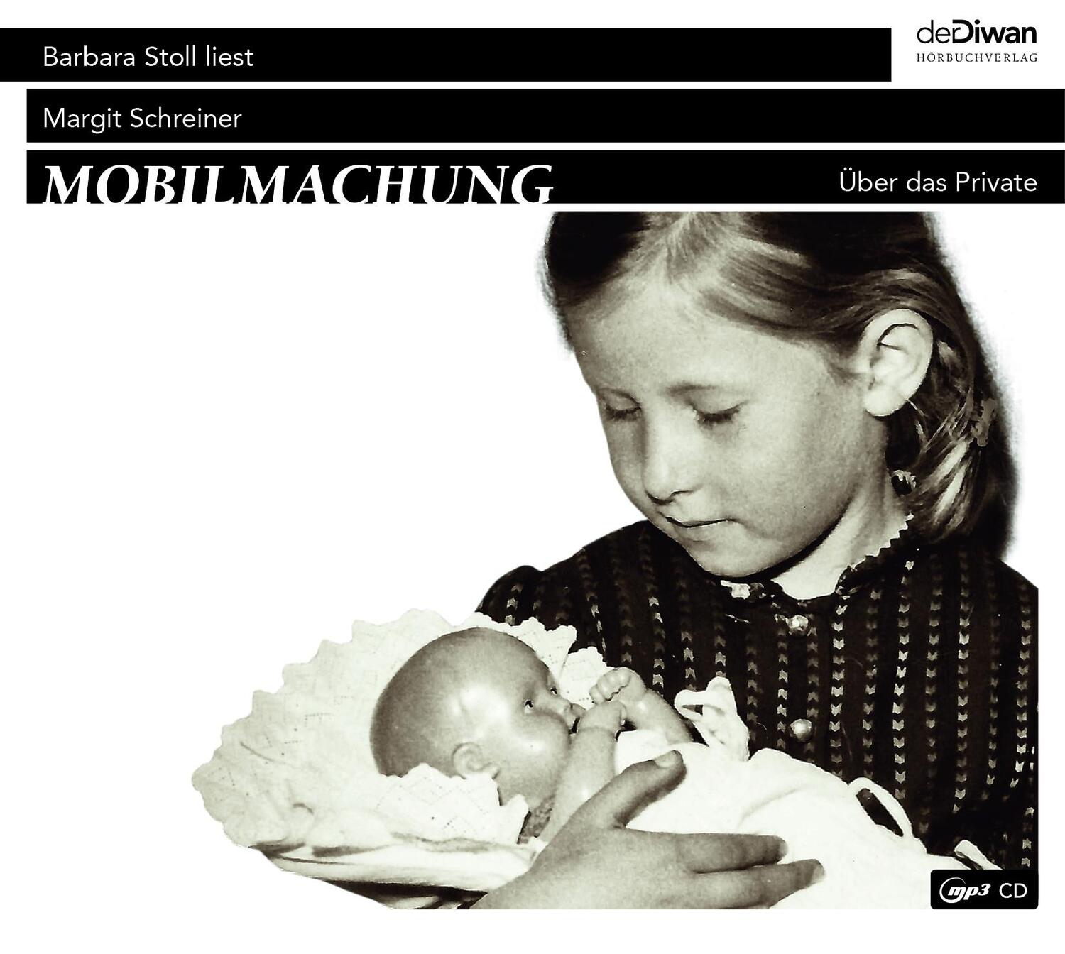 Cover: 9783949840227 | Mobilmachung | Über das Private | Margit Schreiner | Audio-CD | 2023