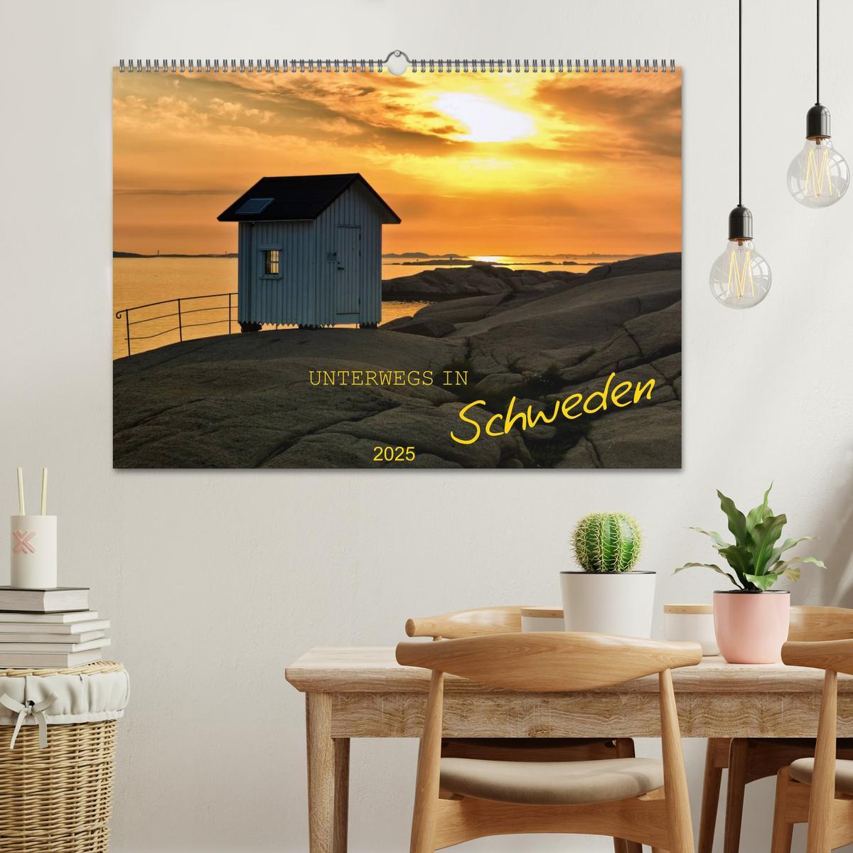 Bild: 9783435593187 | Unterwegs in Schweden (Wandkalender 2025 DIN A2 quer), CALVENDO...