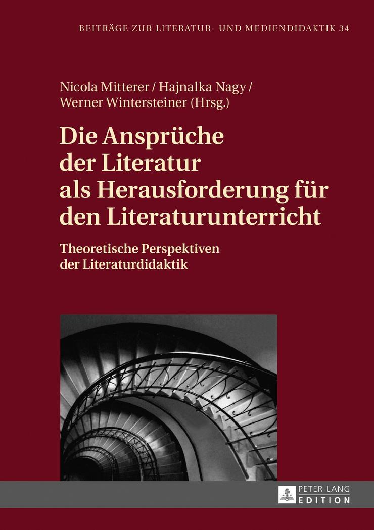Cover: 9783631664438 | Die Ansprüche der Literatur als Herausforderung für den...
