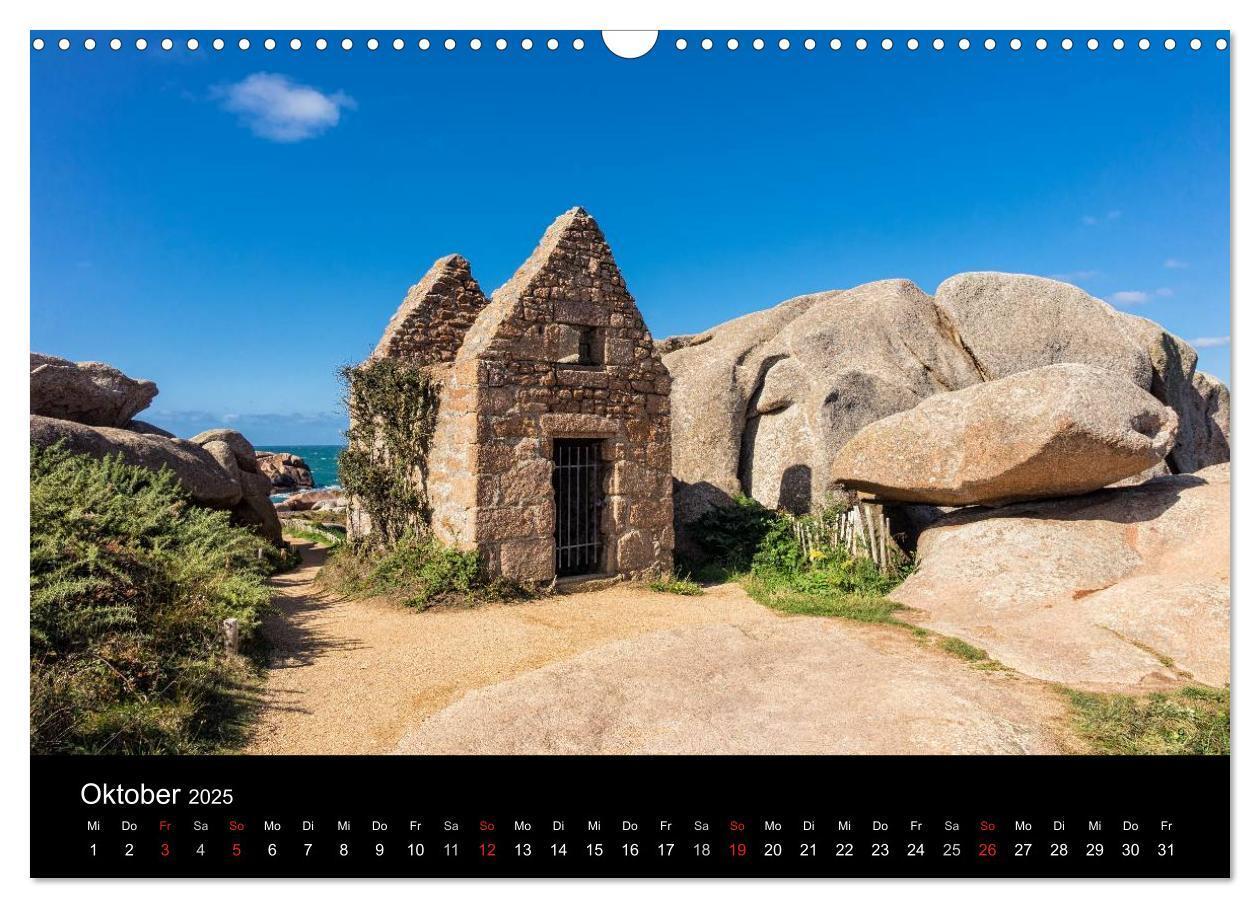 Bild: 9783435653751 | Unterwegs in der Bretagne (Wandkalender 2025 DIN A3 quer), CALVENDO...