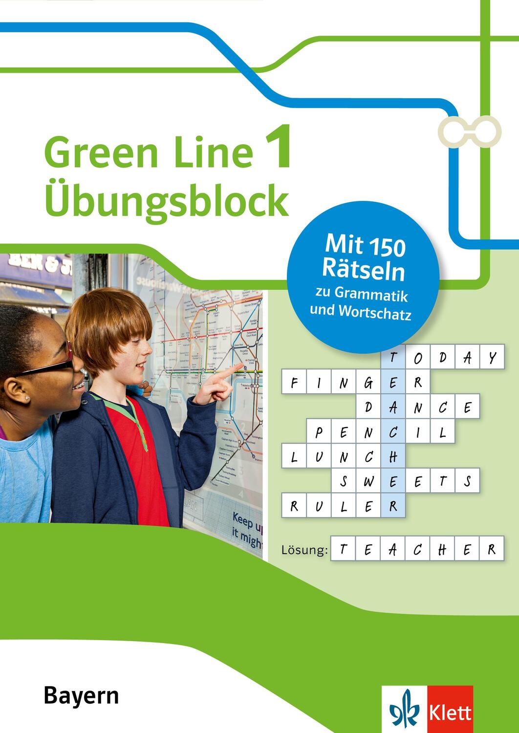 Cover: 9783129261637 | Green Line 1 Bayern Klasse 5 - Übungsblock zum Schulbuch | Taschenbuch
