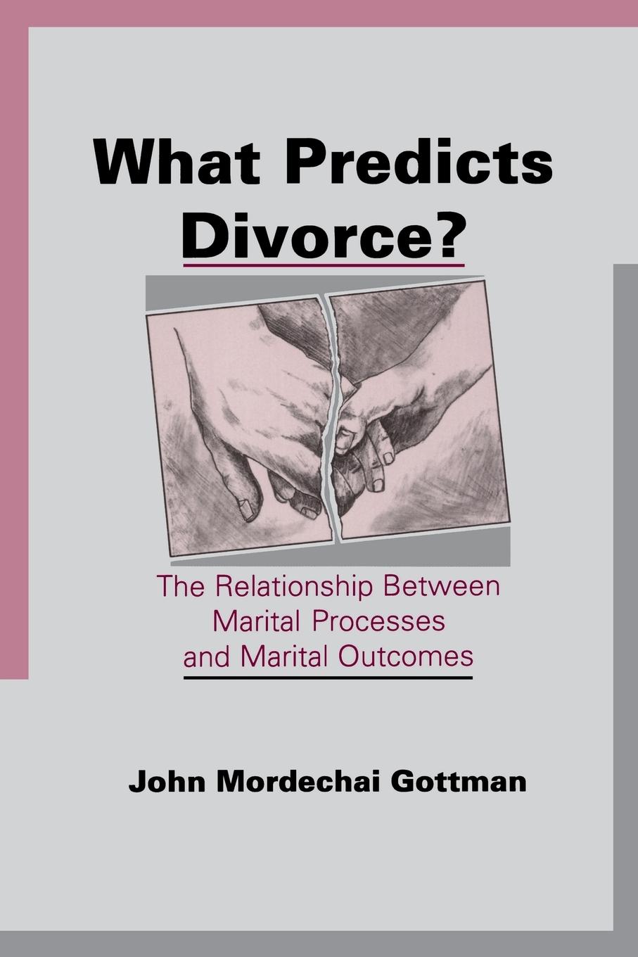 Cover: 9780805814026 | What Predicts Divorce? | John Mordechai Gottman | Taschenbuch | 1993