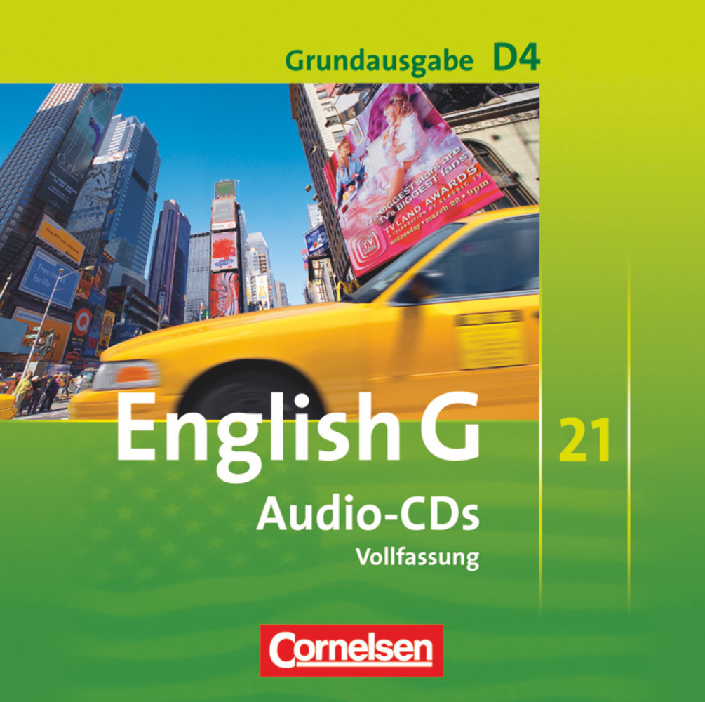 Cover: 9783060320080 | English G 21 - Grundausgabe D - Band 4: 8. Schuljahr | Audio-CD | 2009