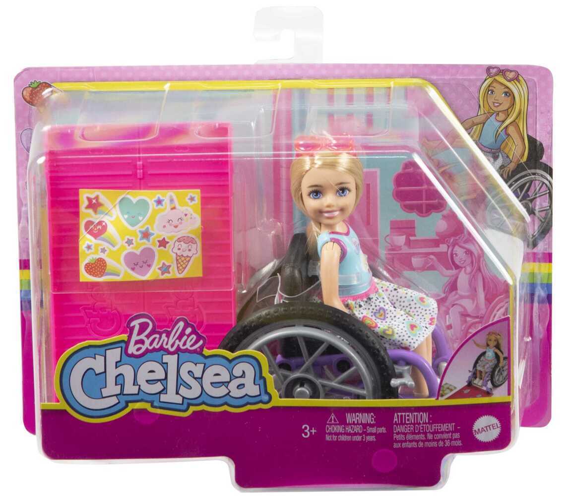 Bild: 194735054312 | Barbie Chelsea im Rollstuhl (blond) | Stück | Blister | 2022 | Barbie