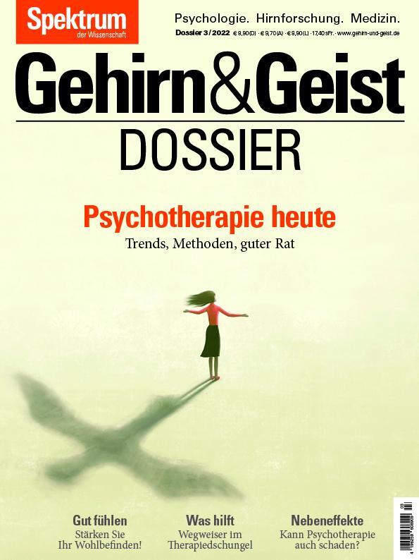 Cover: 9783958926387 | Gehirn&Geist Dossier - Psychotherapie heute | Taschenbuch | Deutsch