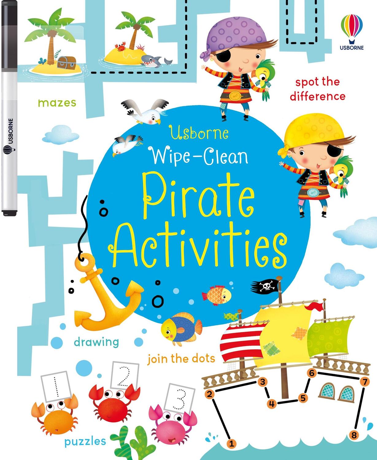 Cover: 9781409582793 | Wipe-Clean Pirate Activities | Kirsteen Robson | Taschenbuch | 2015