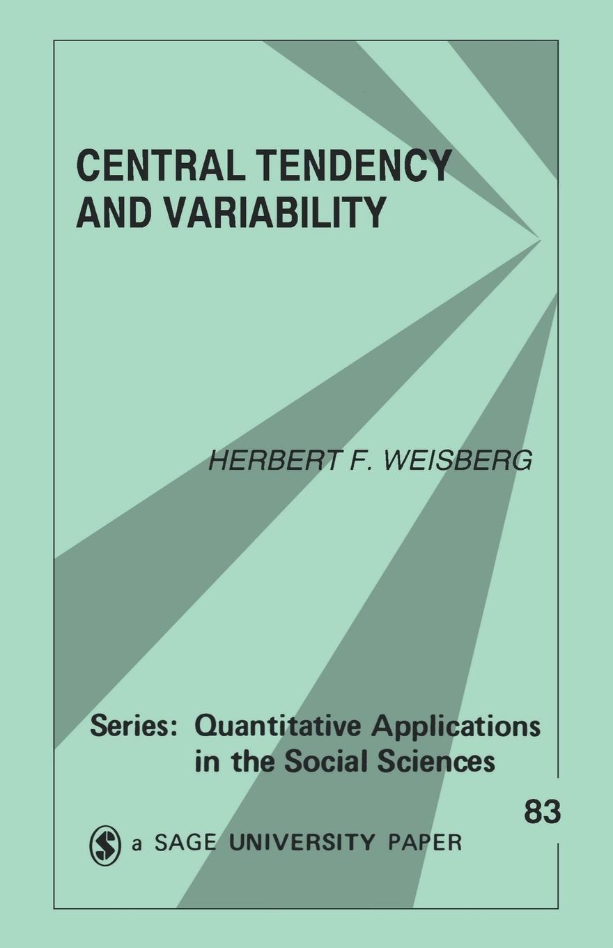 Cover: 9780803940079 | Central Tendency and Variability | Herbert F. Weisberg | Taschenbuch
