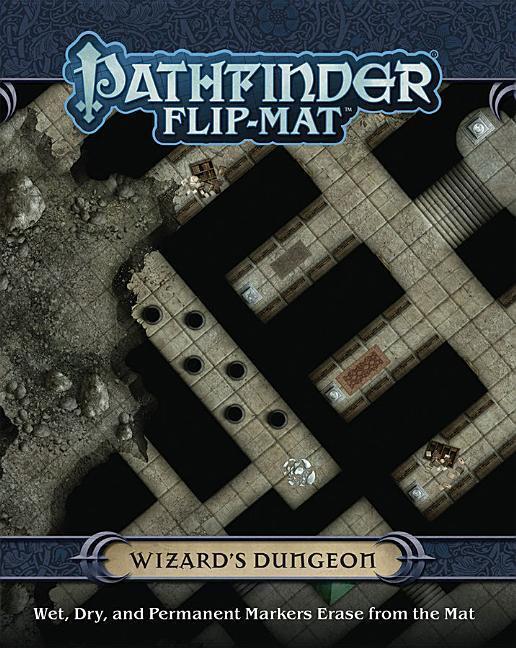 Cover: 9781640780729 | Flip-Mat: Wizard's Dungeon | Jason A. Engle (u. a.) | Pathfinder